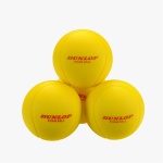 Dunlop Schaumstoffbälle Training Foam gelb 12er